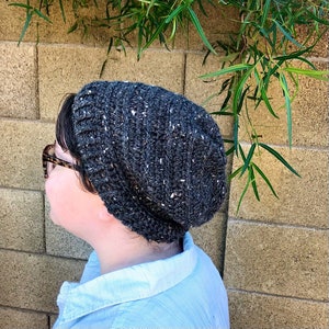 Crochet Pattern Blythe Cap hat pattern, crochet hat pattern, unisex hat pattern, striped hat pattern, multiple sizes crochet pattern image 2