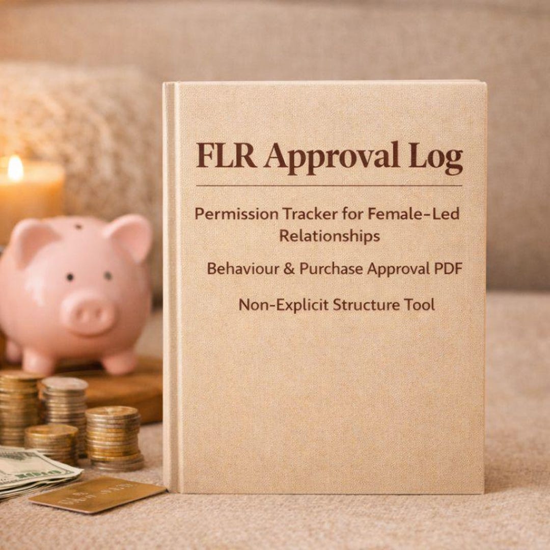 FLR Approval Log | Permission Tracker for Female-led Relationships ...