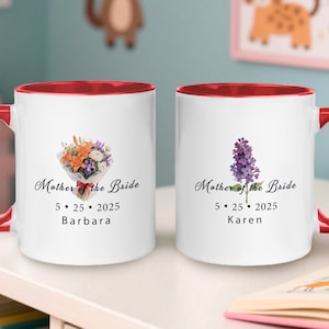 Mok moeder van de bruid bruidegom, mok moeder van de bruid, cadeau huwelijksfeest, huwelijkscadeau, cadeau voor moeder van de bruid bruidegom, koffiemok