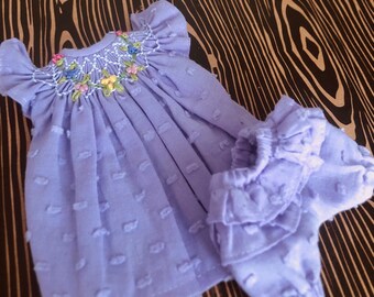 Blythe doll camisole dress Spring in pastel purple