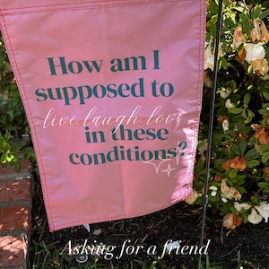 Stylish and Funny Garden Flags