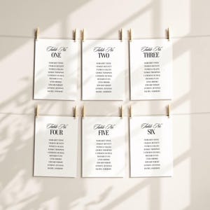 Old Money Wedding Seating Chart Template, Luxury Mirror Sign, Editable Canva OM02