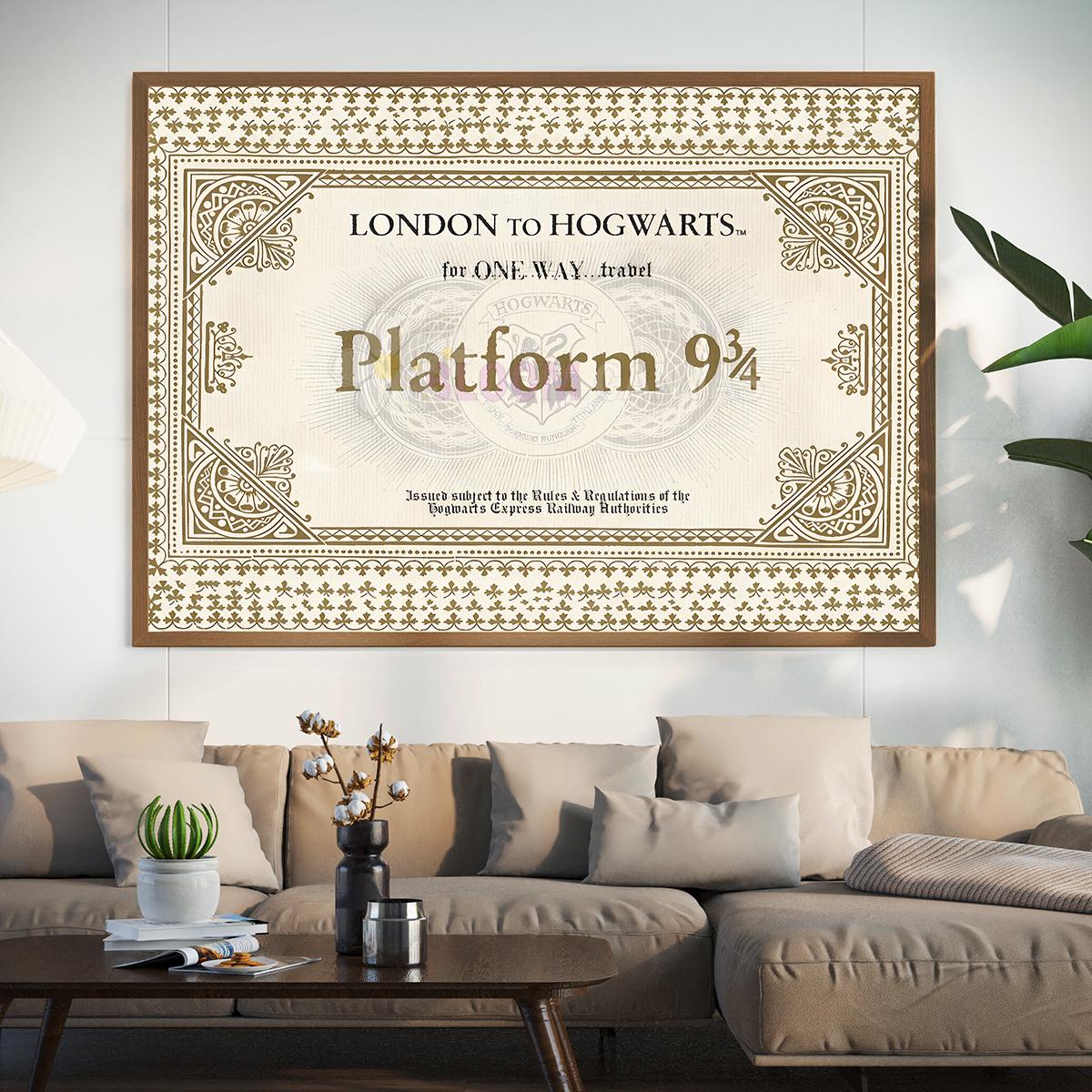 Portefeuille Rouge Hogwarts Express Platform 9 3/4 - Harry Potter Officiel