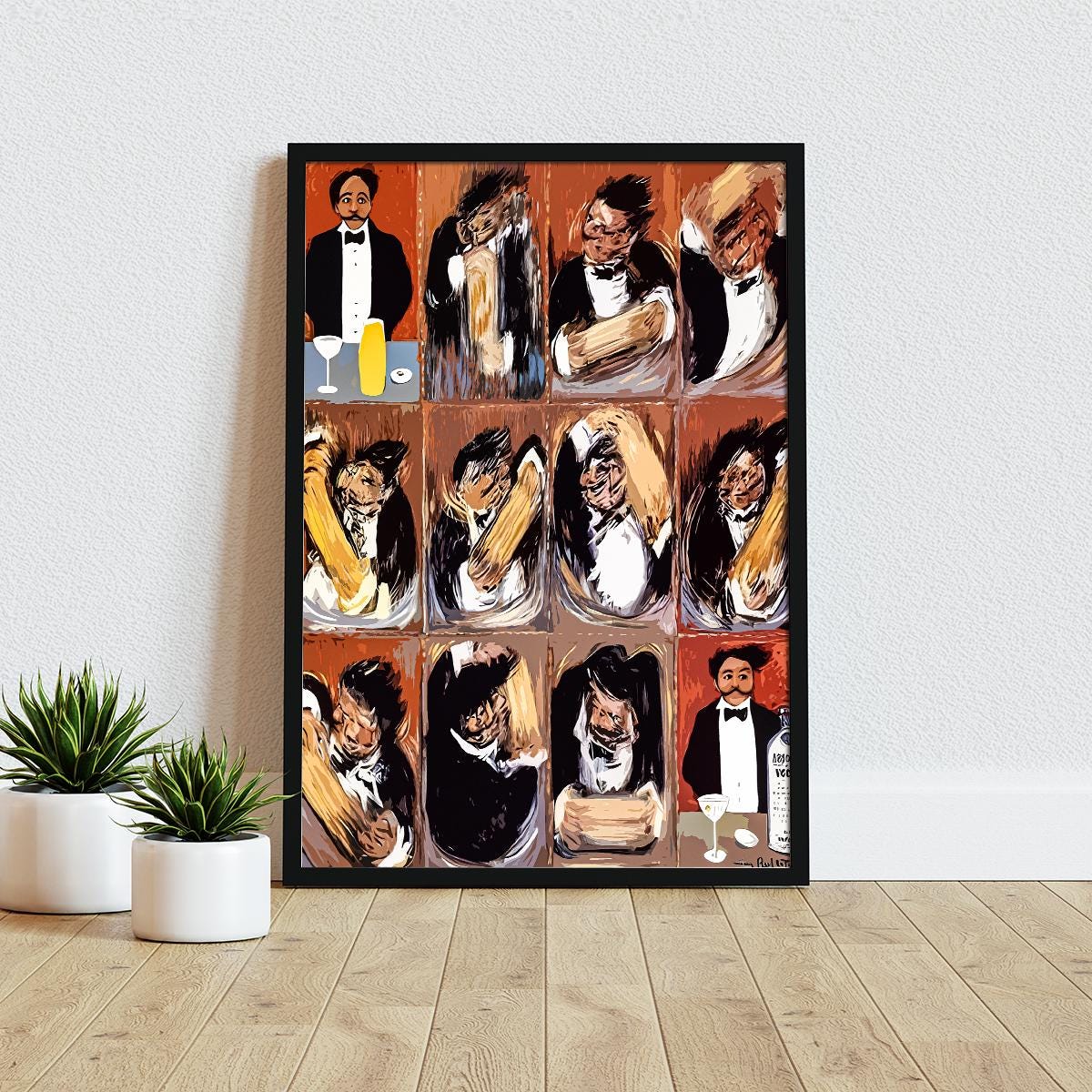 超レア　大皿27cmガイビュッフェguy buffet3枚フランスパリ 재팬비즈 메루카리 - 超レア大皿27cmガイビュッフェguy buffet3枚