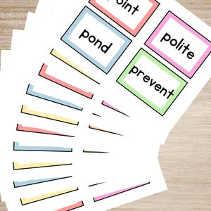 100+ 2nd Grade Sight Word Flashcards | Second Grade Vocab | Second ...