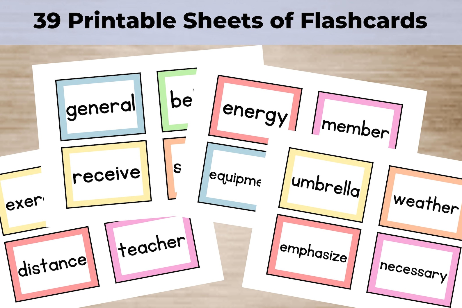 150+ 4th Grade Sight Word Flashcards | Fourth Grade Vocab | Reading ...