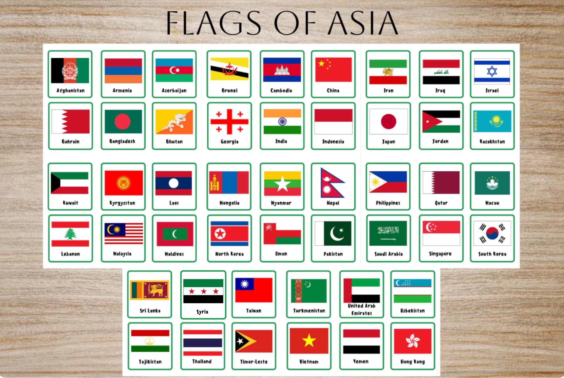 Learn Flags 200+ World Flag Flashcards | International Country Flags | Learn Flags ...