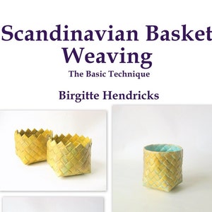 PDF ePattern Scandinavian Basket Weaving Basic Technique