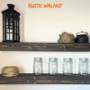 Rustic Floating Shelves Rustic Floating Shelf Rustic Decor Farmhouse Floating Shelf Wall Decor Farmhouse Decor Vintage Decor Wood Shelf