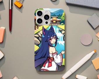 Funda para teléfono Ahri de League of Legends para iPhone y Samsung, elegante y flexible, para gamers.