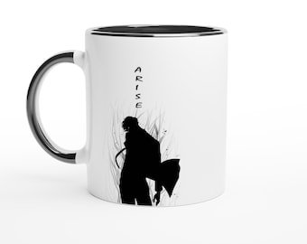 Solo Leveling Sung Jinwoo Mug, Cup, Coffee mug,  Solo Leveling Fans, Anime, Anime Fans, Birthday, Gift, Anime Accessories, Christmas gift