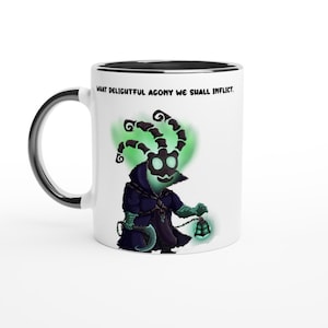 Taza de café con diseño de Thrish de League of Legends (Arte de fan)