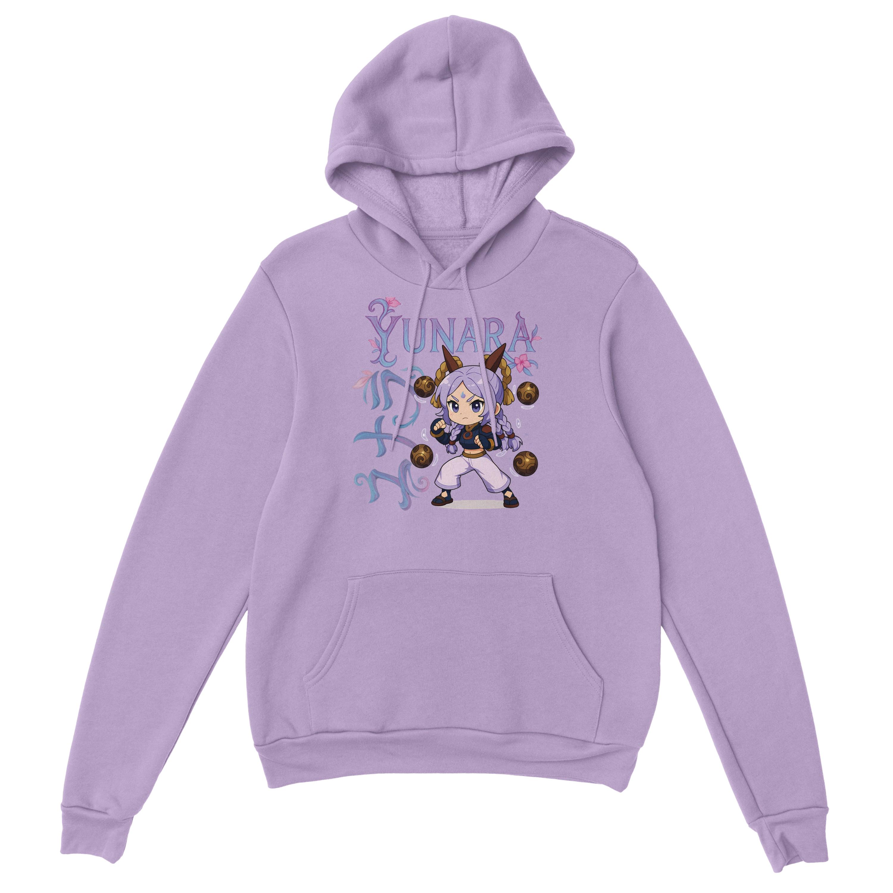 Yunara League of Legends Pullover Hoodie, Unisex, Gaming Apparel