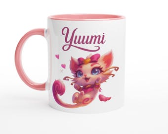 Yuumi Heartseeker Coffee Mug, League of Legends Gamer Gift Cup