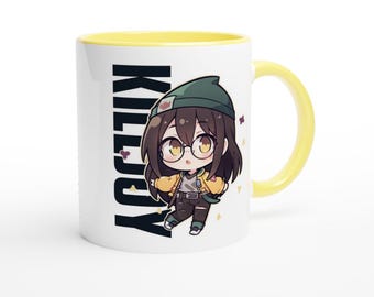 Killjoy Valorant Coffee Mug | Chibi Gamer Cup