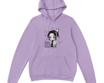 Shinobu Kocho Demon Slayer Pullover hoodie, Unisex, Gaming Apparel, Clothing Gift Sweater