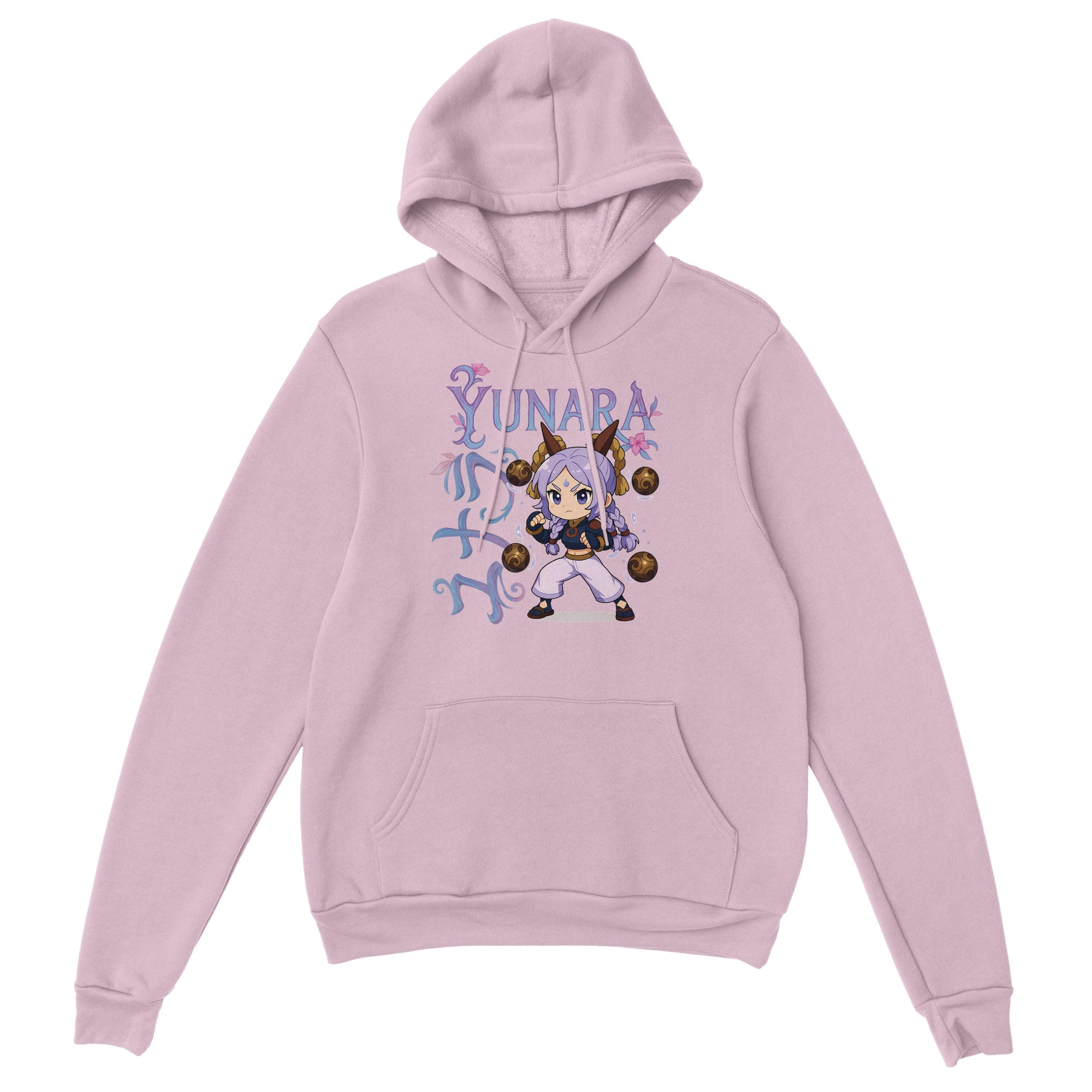 Yunara League of Legends Pullover Hoodie, Unisex, Gaming Apparel