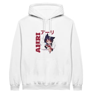 Ahri League of Legends Pullover hoodie, Unisex , Gaming Apparel, Gamer Gift, lol clothing gift, Graphic Design Top