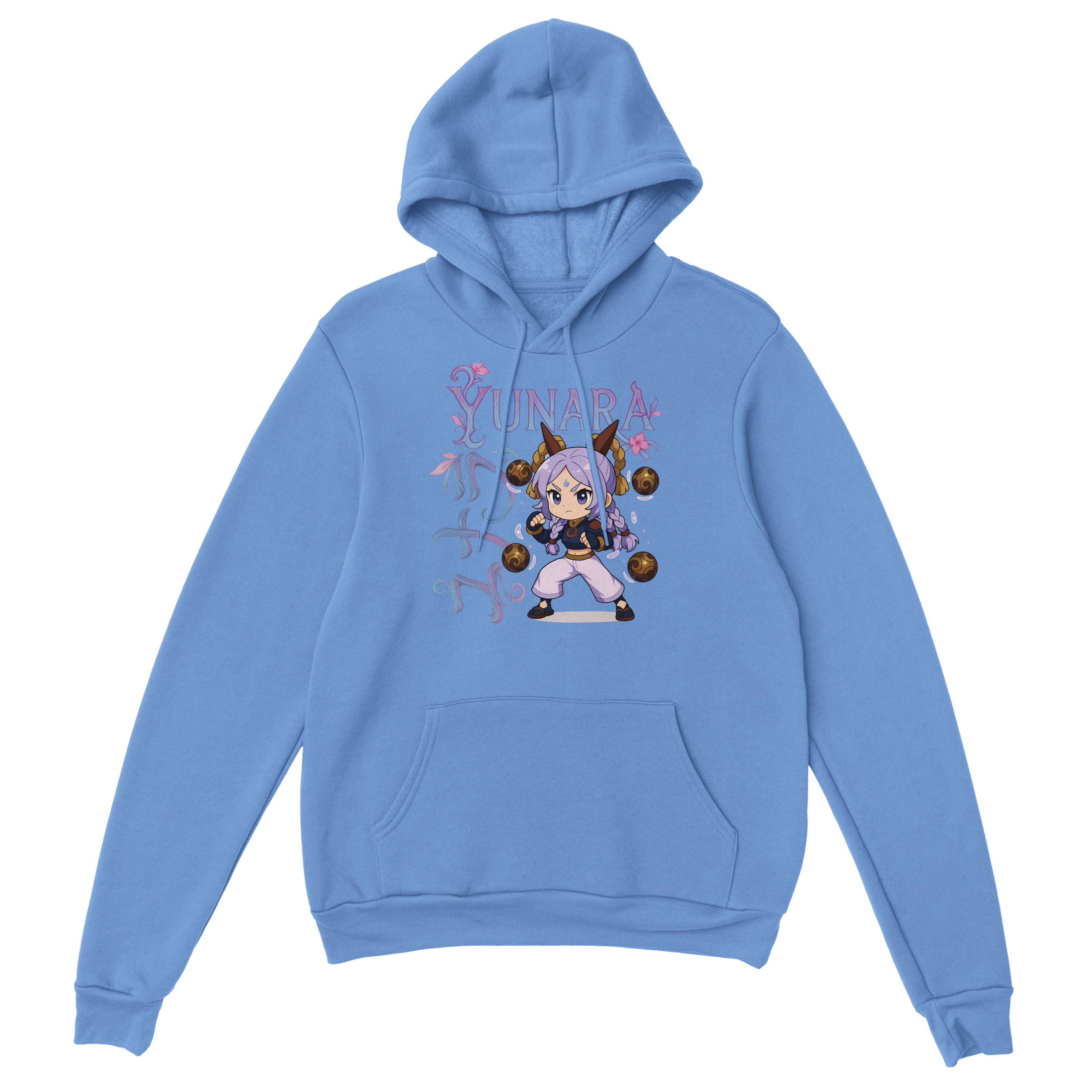 Yunara League of Legends Pullover Hoodie, Unisex, Gaming Apparel