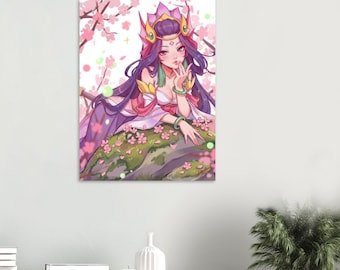 Nami Splendid Staff Poster – League of Legends Illustration Art for Gamers