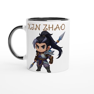 Xin Zhao League Of Legends Coffee Mug,  Gift For Gamers, christmas gift league of legends
