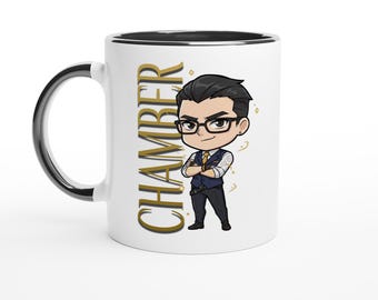 Chamber Valorant Coffee Mug Cute | Gift For Gamers | Cute Chibi Cup