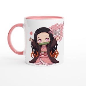 Taza Interior De Color Nezuko Demon Slayer 04 Anime Kimetsu