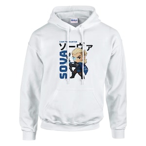 Sova Valorant Pullover Hoodie, Unisex, Gaming Apparel, Gamer Gift, valorant clothing gift, Valorant Gift Valorant Merch, Sova