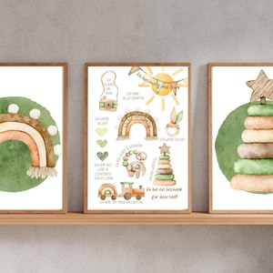 Póster de afirmación A4 | Afirmaciones del cartel | creencias positivas | Regalo para niños | Emociones I Sentimientos I Póster Habitación Infantil