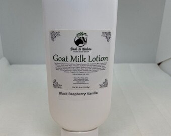 Goat milk lotion, scent free 8 oz