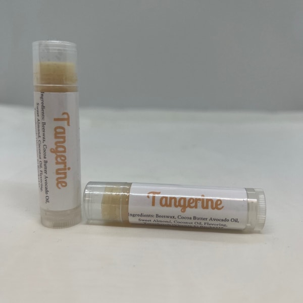 Tangerine Lip Balm unsweetened .15 oz