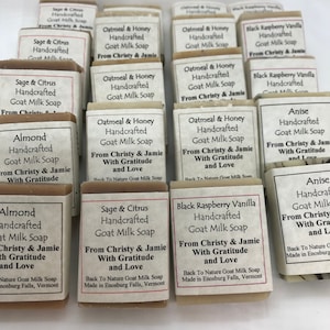 Goat Milk Soap Special Occasion/wedding favors/shower favors