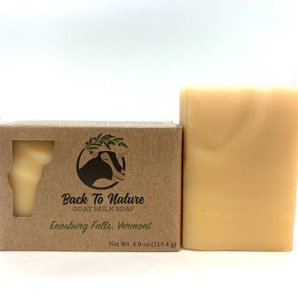 Lavender/Mint Goat Milk Soap, a wonderful, mild and soothing scent blend/cp soap/made in Vt