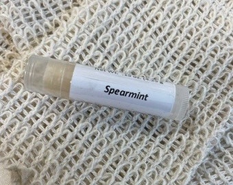 All Natural Spearmint Lip Balm