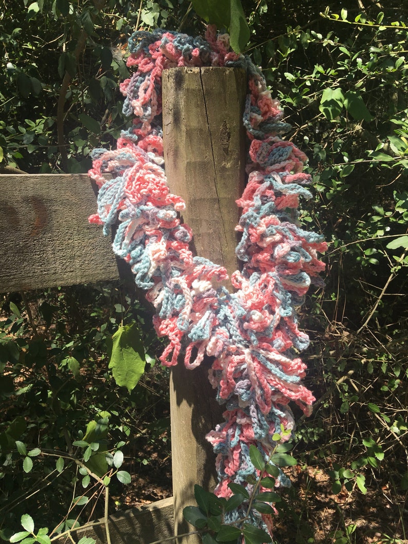 Baby Lace Loops Boa Scarf image 1