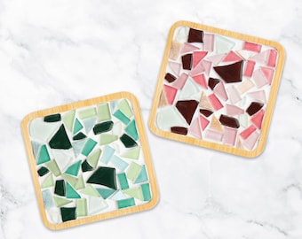 DIY Mosaic Coasters Kit