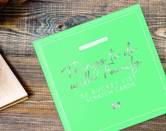 Family Activity Scratch Cards: 52 Memory-Making Ideas