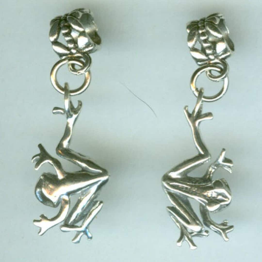 Sterling COQUI FROG Bead Charm for T All Name Brand Add a Bead