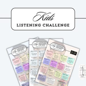 14 Day Listening Challenge For Kids