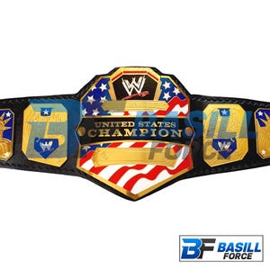 United States Champion Replica Belt - Premium Quality Wrestling Title Perfect Gift for Wrestling Fans