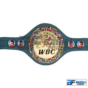 WBC Belt Replica - Classic World Boxing Champion Premium Quality Boxing Title Perfect Gift for Boxing Fans