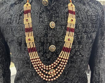 Prince Necklace bride groom wedding Jewellery Gold black men women