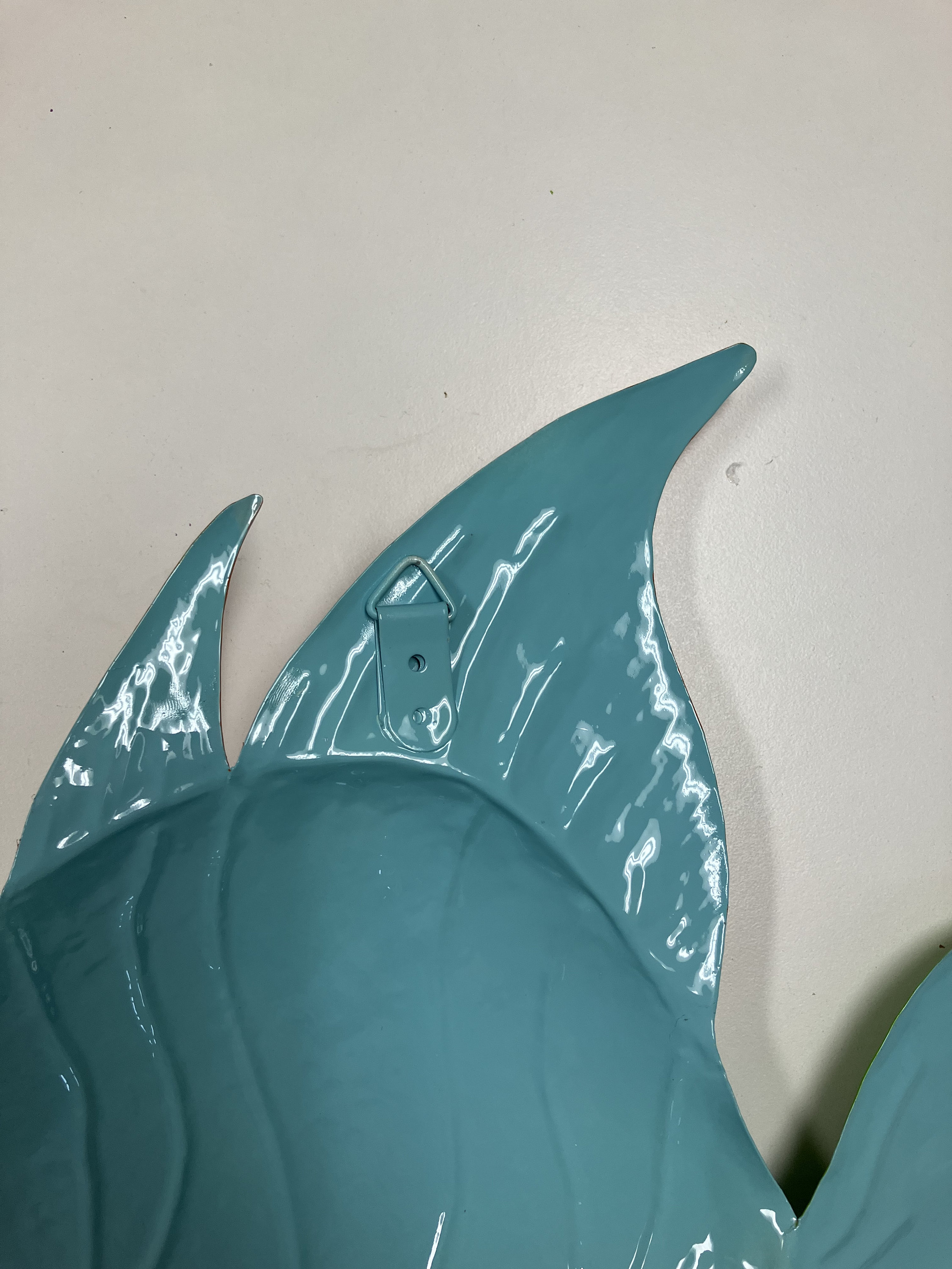 Small Metal Tropical Fish Wall Plaques, Indoor Home Ocean Themed ...