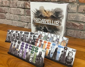 nidavellir card sleeves Sleeve Kit printed opaque backs and a sleek matte finish Bedivere Card Sleeves (5480 mm)