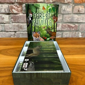 Forest Shuffle-inzetorganizer. Past op alle uitbreidingen en premiumhoezen.