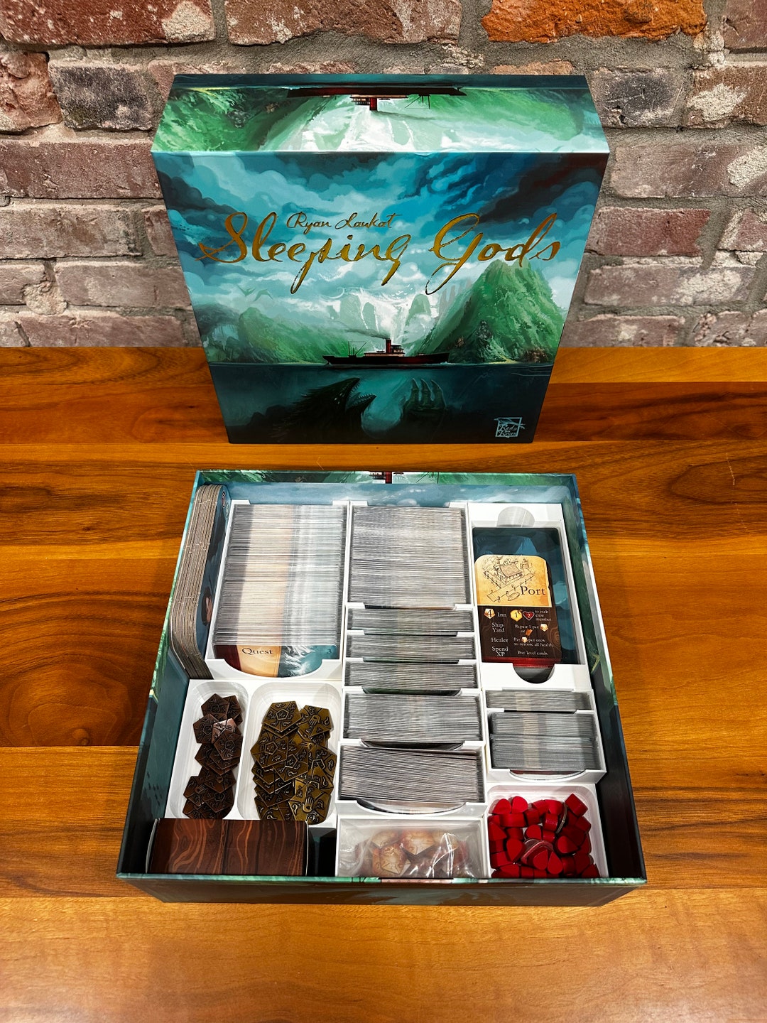 Sleeping Gods Gamefound Edition Insert Organizer. Fits Expansion (tides ...