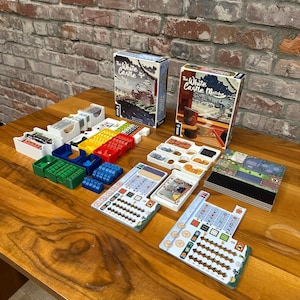 The White Castle Insert Organizer. Fits Matcha Expansion and Premium Sleeves in Base Game and Expansion Box