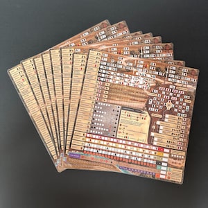 Láminas laminadas para La Anarquía - ¡Disfruta de partidas ilimitadas!