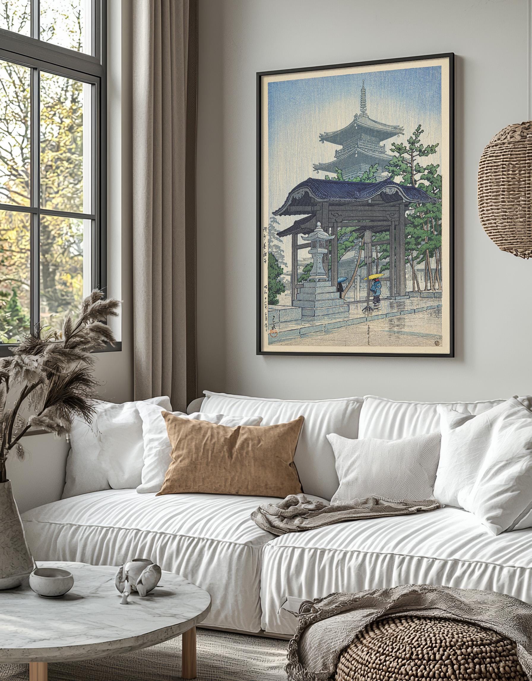 『出発』 絵画 Vintage Fine Art Poster - A4, A320x30 Inch Zentsu-ji