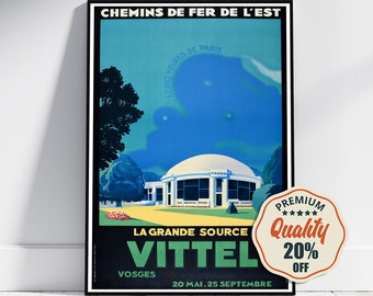 1976 年フランス旅行ポスター「SNCF Demi-Tarif」（サヴィニャック